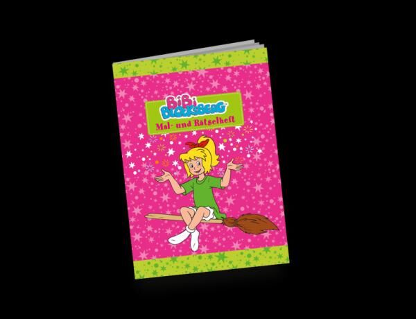 BIBI BLOCKSBERG - kleines Mal- und R&auml;tselheft