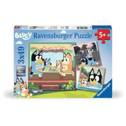 Blueys Abenteuer - Puzzle 3x49 Teile