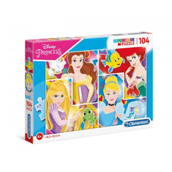 Clementoni 27146 - 104 Teile Puzzle - Disney Princess