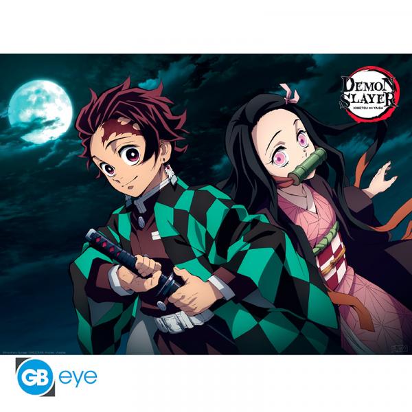 DEMON SLAYER - Poster Chibi 52x38 - Tanjiro & Nezuko
