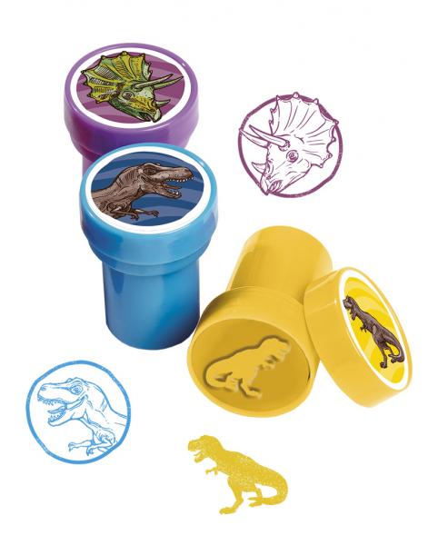 Dino - Selbstf&auml;rbende Stempel - 8er Display