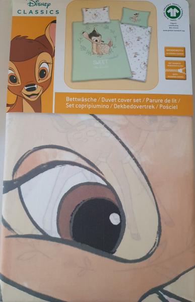 Disney Bambi - Wendebettw&auml;sche - 65/100 x 160 x 210 cm