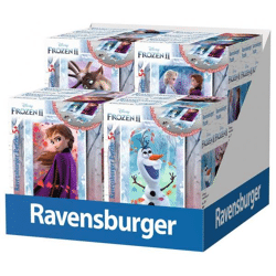 Disney Frozen 2 - 54 Teile Minipuzzles (Verkaufsdisplay/Thekendisplay 12 Puzzle)