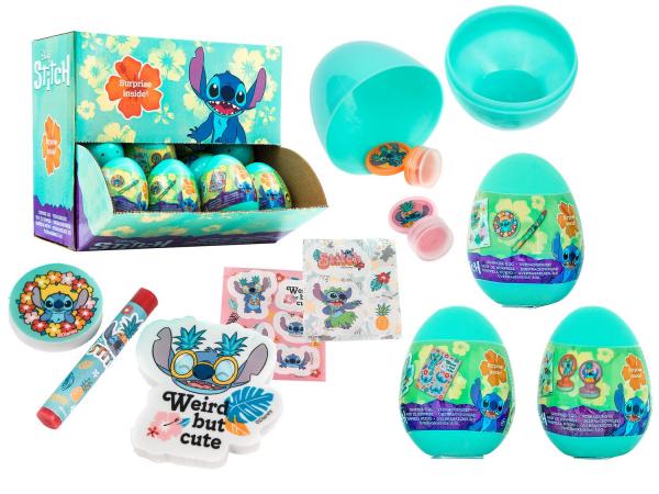 Disney Stitch - &Uuml;berraschungs-Ei im Display - 7 cm
