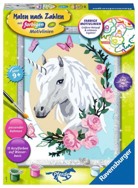 Einhorntraum - Malen nach Zahlen