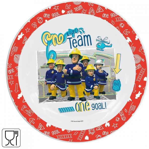 Essteller Feuerwehrmann Sam 21 cm