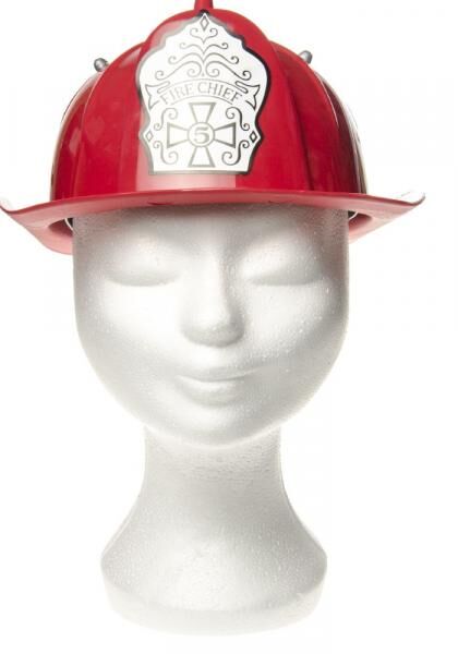 Feuerwehr Helm Kinder Plastik Rot