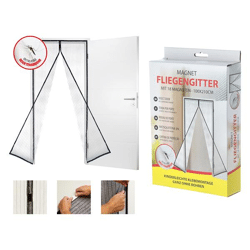 Fliegengitter Türvorhang mit Magnet, ca. 100x210cm