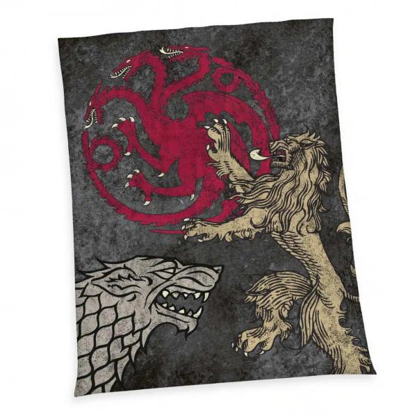 Game of Thrones Wellsoft-Flauschdecke - 150 x 200 cm