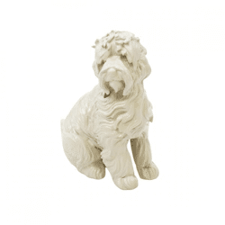 Housevitamin Statue Labradoodle Hund beige 10,5 cm