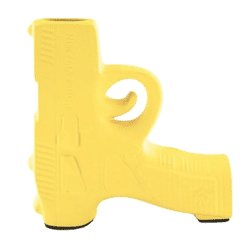 Housevitamin vaas mat neon geel 12 cm