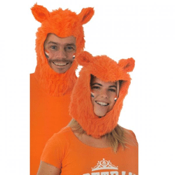 Hat lion orange one size