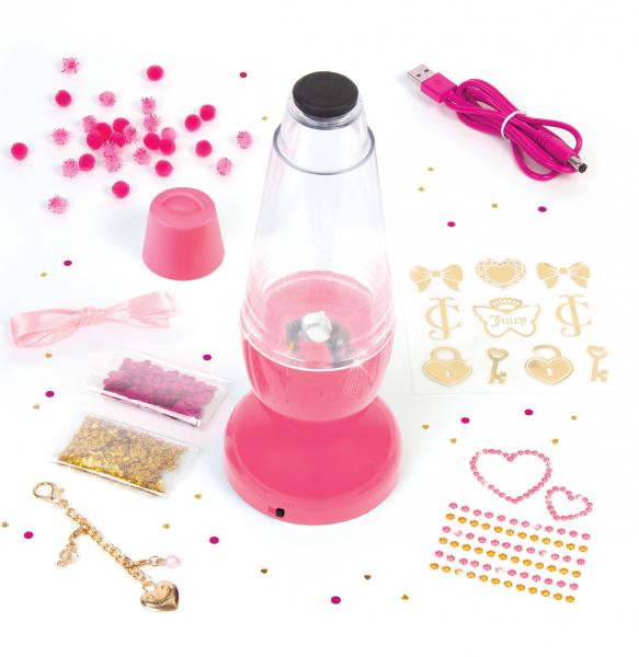 Juicy Couture - Sparkling swirl LED color changing lamp