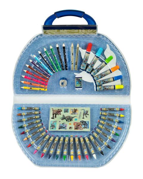 Jurassic World - Malkoffer, 51-teilig