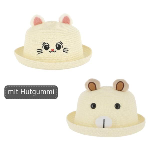Kinderhut mit Tiergesicht 2/s