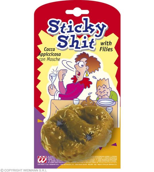 STICKY SHIT (with flies)