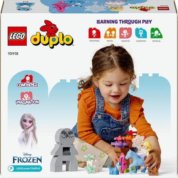 LEGO&reg; 10418 DUPLO&reg; - Disney Elsa und Bruni im Zauberwald (31 Teile)