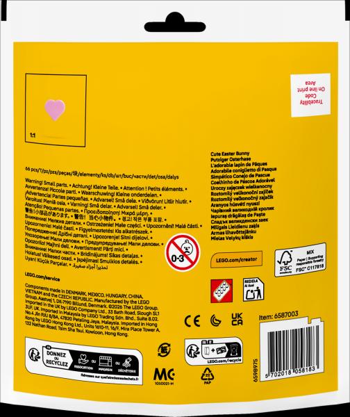 LEGO&reg; Creator 30716 - Putziger Osterhase - Recruitment Bags Polybeutel