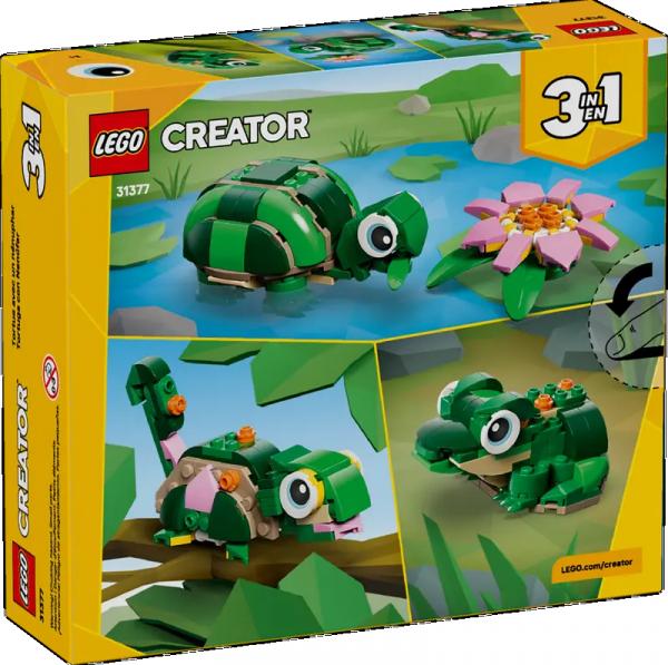 LEGO&reg; Creator - Schildkr&ouml;te mit Seerose (124 Teile)
