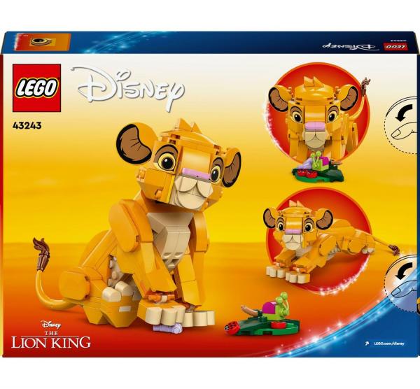 LEGO&reg; Disney&trade; Classic 43243 - Simba, das L&ouml;wenjunge des K&ouml;nigs (222 Teile)