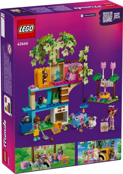 LEGO&reg; Friends 42666 - Katzengeburtstagsparty & Baumhaus (321 Teile)