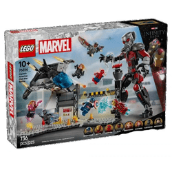 LEGO® Marvel Super Heroes™ 76314 - Captain America: Civil War Actionduell (736 Teile)
