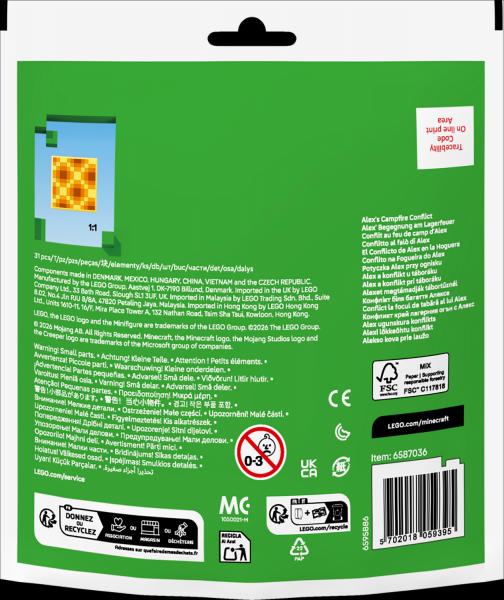 LEGO&reg; Minecraft&trade; 30732 - Alex' Begegnung am Lagerfeuer - Recruitment Bags Polybeutel