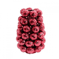 Light & Living Vase Butang Keramik metallisch rot 24,5 cm