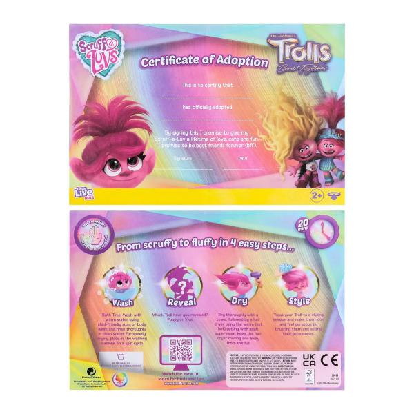 Little Live Pets - Scruff a Luvs - Trolls &Uuml;berraschungspl&uuml;schtier