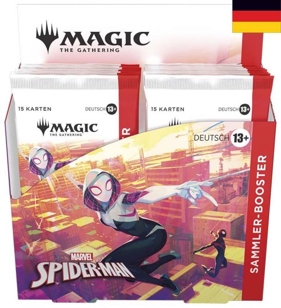 Magic the Gathering - Marvel's Spider-Man: Collector Booster Display (12) DE
