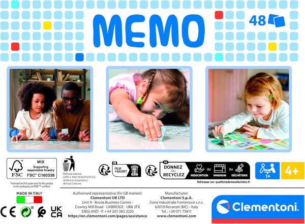 Memo Compact - Baby animals