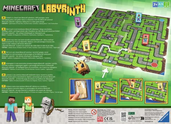 Minecraft - Labyrinth - Brettspiel