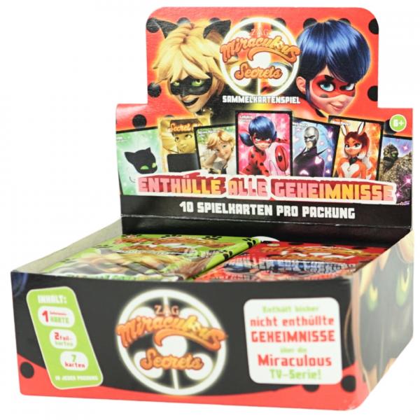 Miraculous Sammelkarten Booster Pack Deutsch Satz von 10
