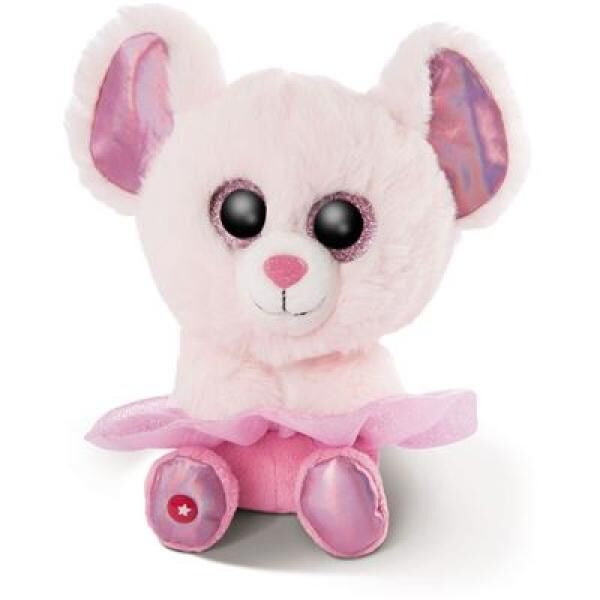 Nici 46865 - Glubschis Ballerina - Maus Yammy - 15 cm - Schlenker Pl&uuml;schtier