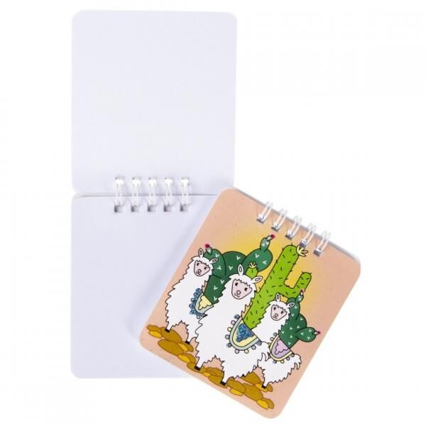 Notizbuch Alpaka 9 cm