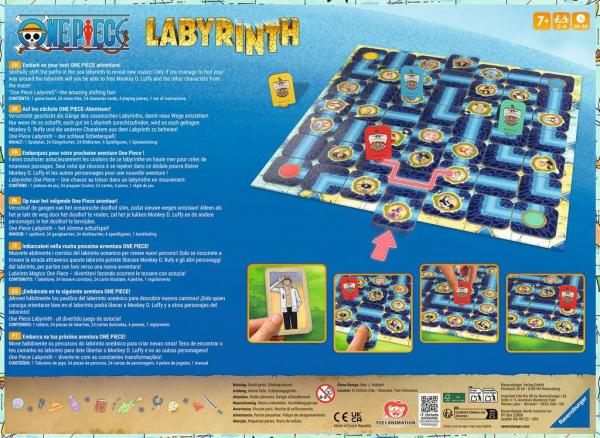 One Piece - Labyrinth - Brettspiel
