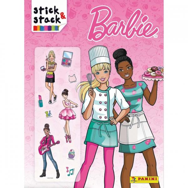 Panini Stick & Stack Barbie Stickerbuch 30 cm