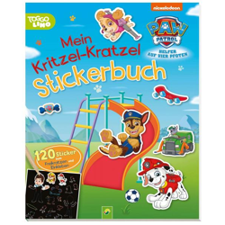 Paw Patrol - Mein Kritzel-Kratzel-Stickerbuch