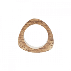 PTMD napkin ring Tria wood 5 cm