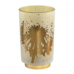 PTMD Tischlampe Besh L auf Batterie gold 19,5 cm