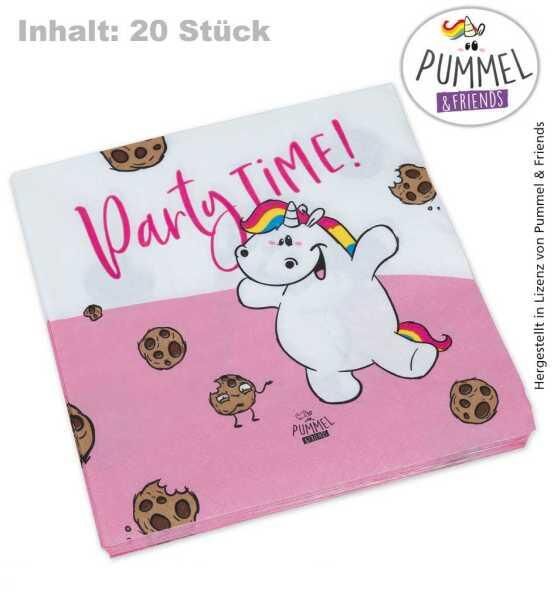 Pummeleinhorn - 20 Servietten