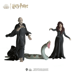 Schleich 42684 - Wizarding World Harry Potter - Lord Voldemort™, Nagini & Bellatrix Lest - 20 cm