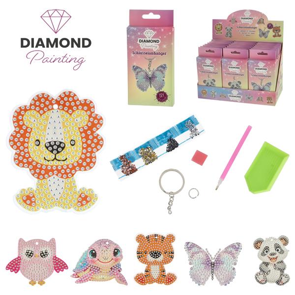 Schl&uuml;sselanh&auml;nger Diamond Painting 6/s