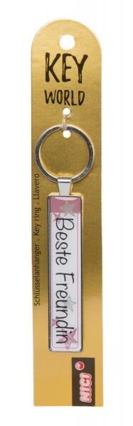 Schl&uuml;sselanh&auml;nger metall "Beste Freundin"