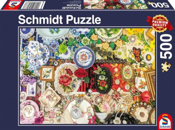 Schmucksch&auml;tzchen, 500 Teile - Puzzle