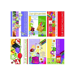 Schulanfangskarte - sortiert