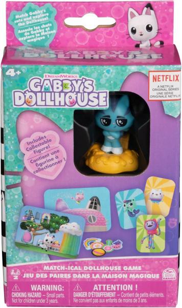 Spin Master 46893 - Gabby's Dollhouse Match-ical Dollhouse - Kartenspiel