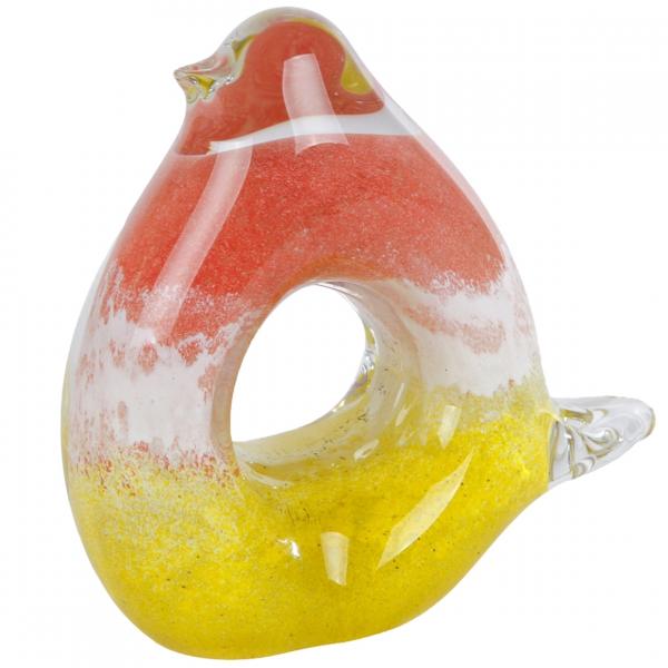 Statue Vogel Glas 11,5 cm