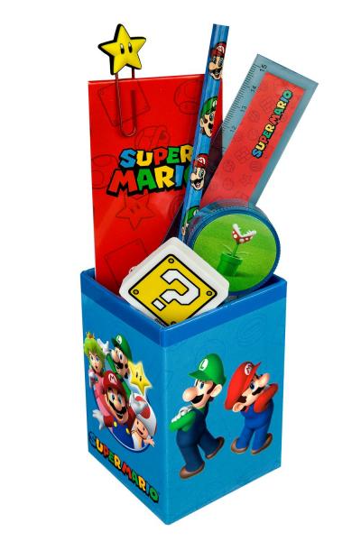 Super Mario - gef&uuml;llter K&ouml;cher, 7-teilig