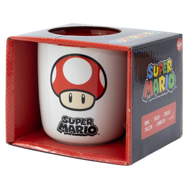 Super Mario - Keramik Elite Tasse - 385 ml